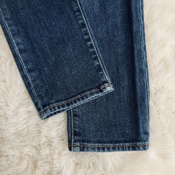 American Eagle Skinny Jeans 6 (29x29) Blue Denim Stretch Low Mid Womens - Picture 8 of 10